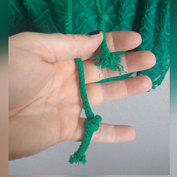 JACK by BB Dakota Laredo Romper Pepper Green Sz S - Picture 11 of 13